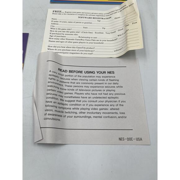 American Gladiators Nintendo NES Complete CIB Excellent Condition - Tested - Picture 7 of 16